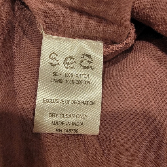 Sea New York Heidi Flutter Sleeve Tiered Dress Midi Open Back Rose Women's 10 - Picture 9 of 15